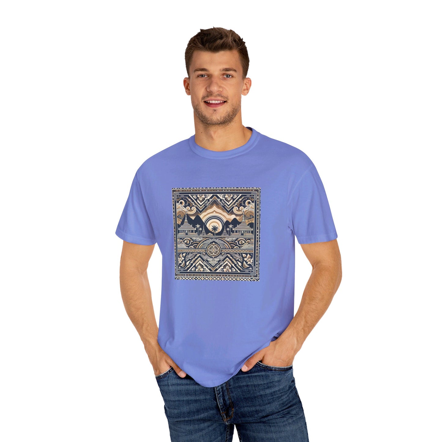LAOBUILT HERITAGE MOSAIC T-SHIRT