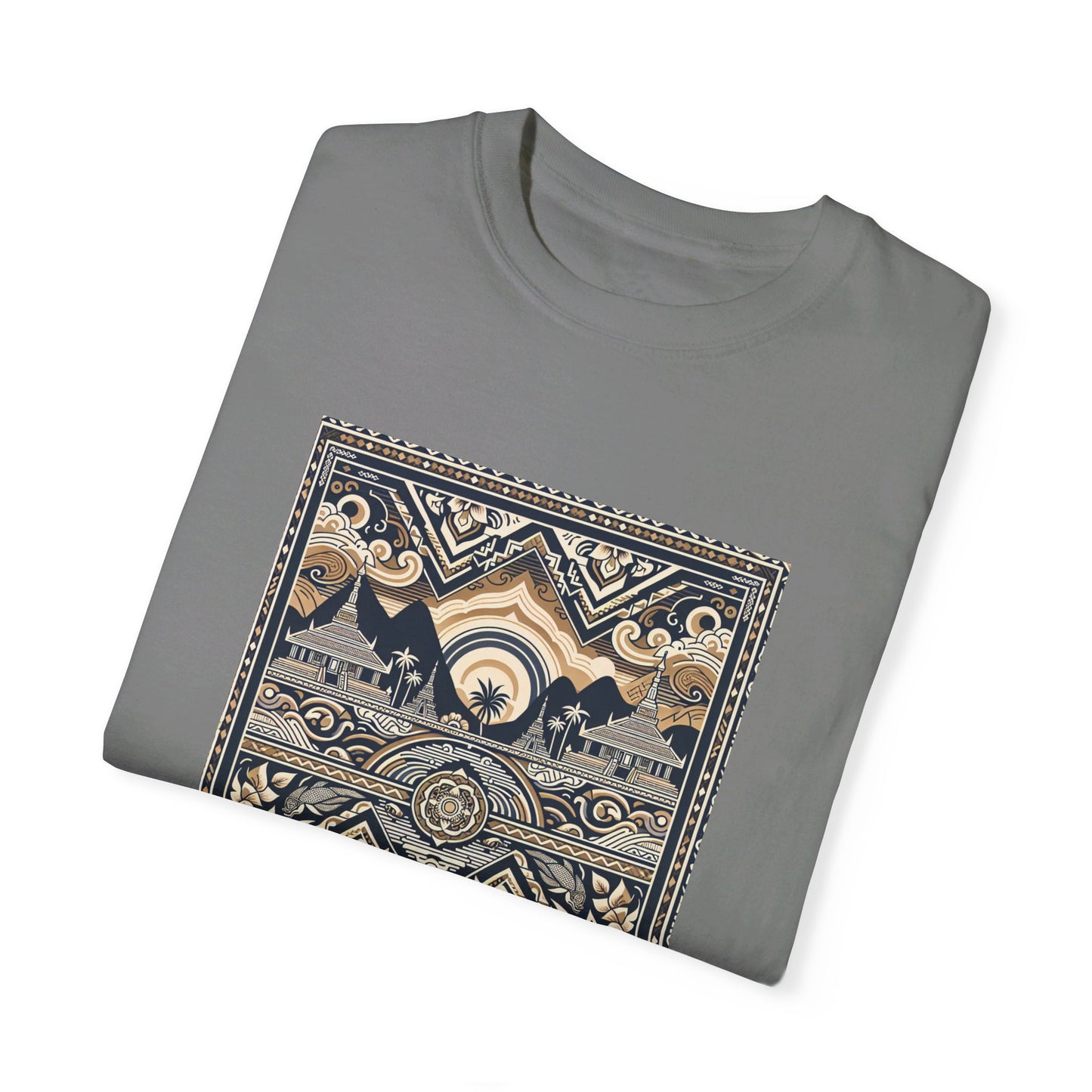 LAOBUILT HERITAGE MOSAIC T-SHIRT