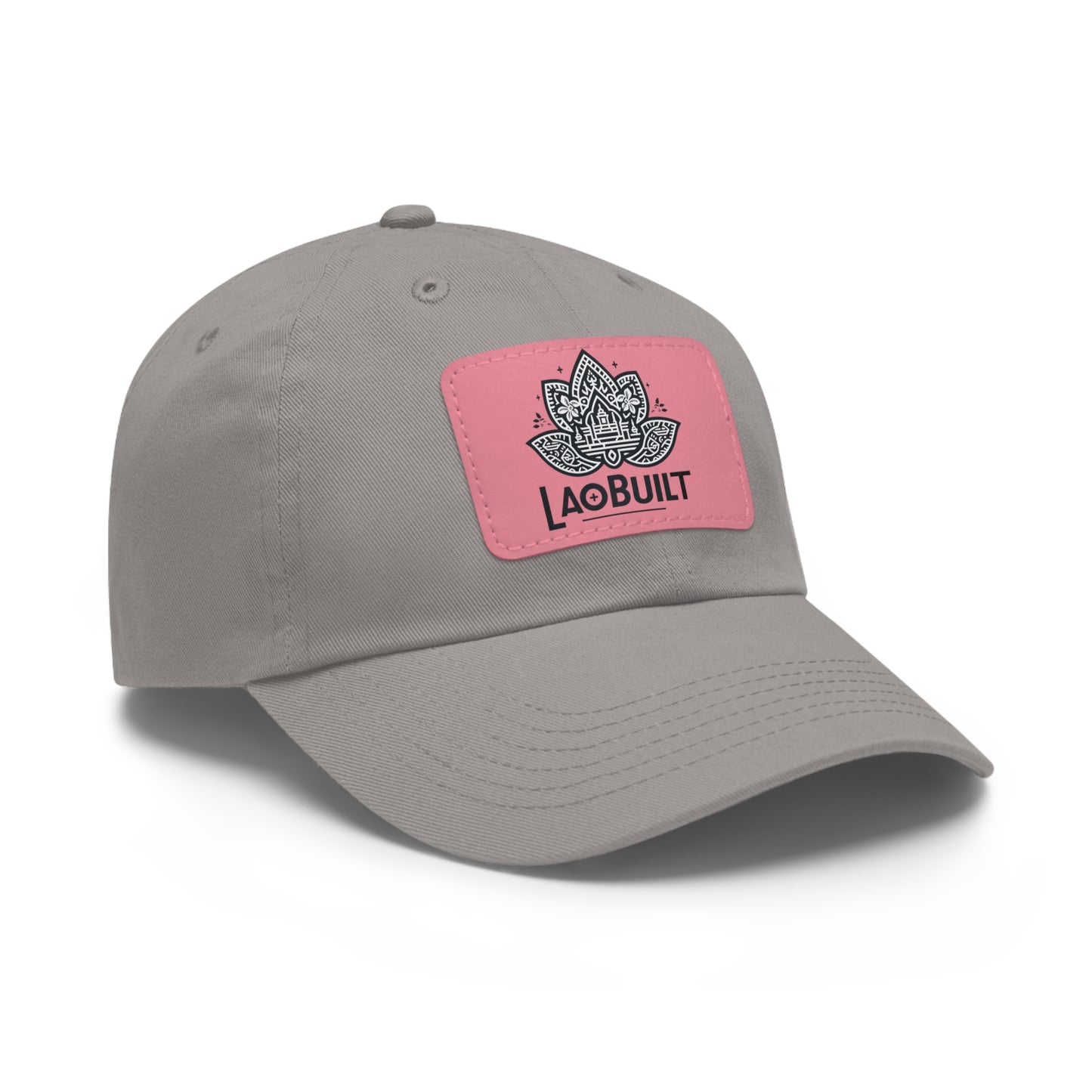 LAOBUILT HAT WITH LEATHER PATCH