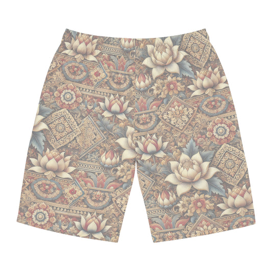 MEN'S LIGHT HERITAGE BLOSSOMS BOARD SHORTS