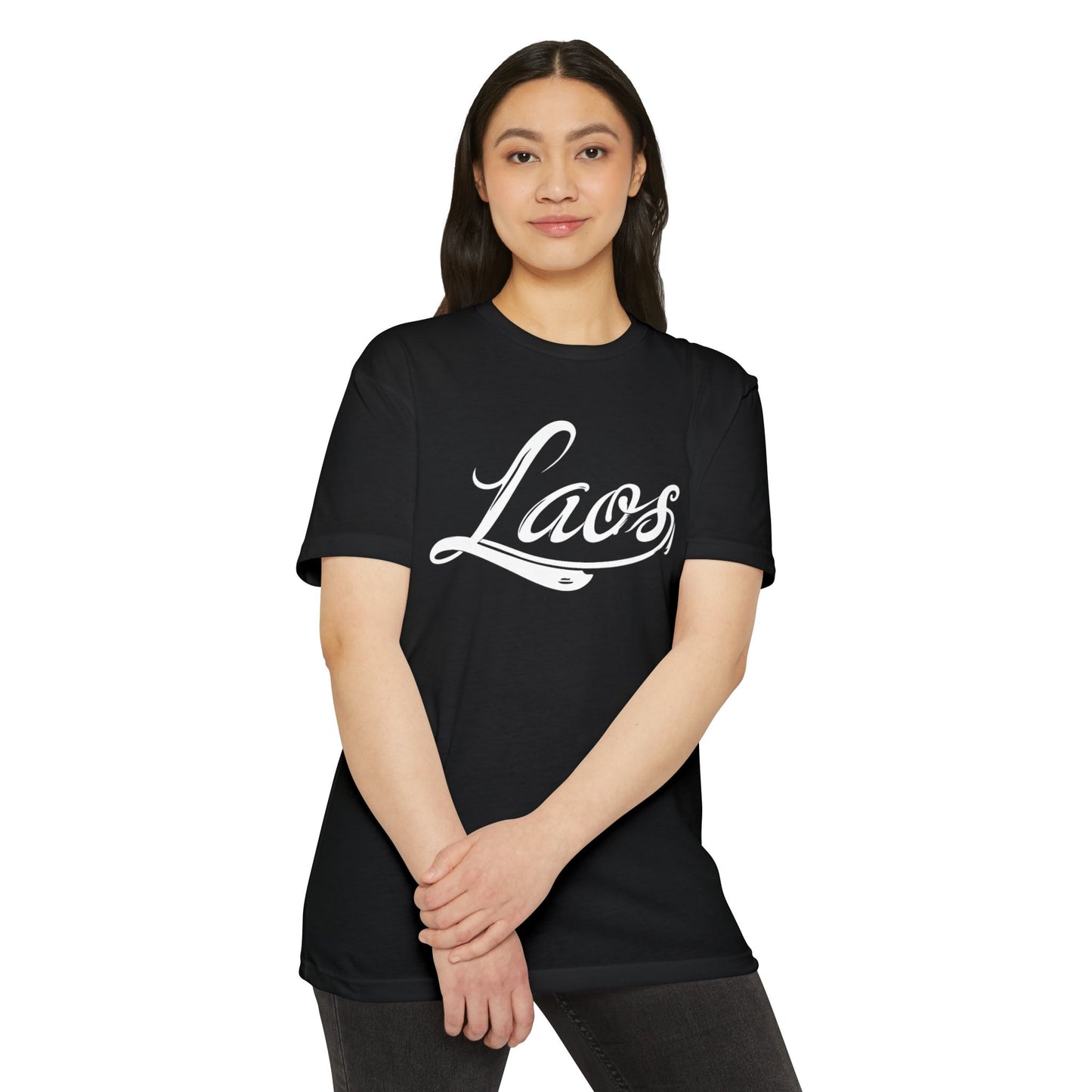 UNISEX LAOS SCRIPT JERSEY T-SHIRT