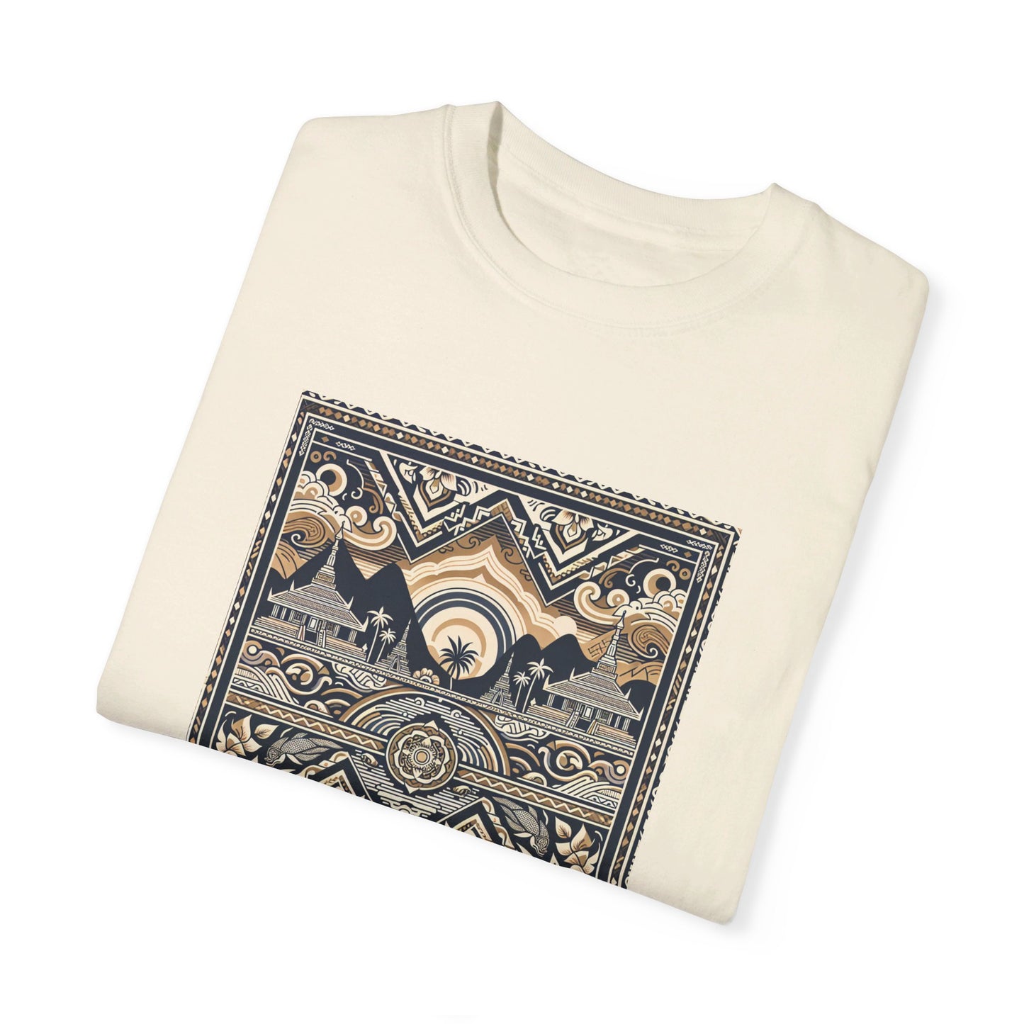 LAOBUILT HERITAGE MOSAIC T-SHIRT