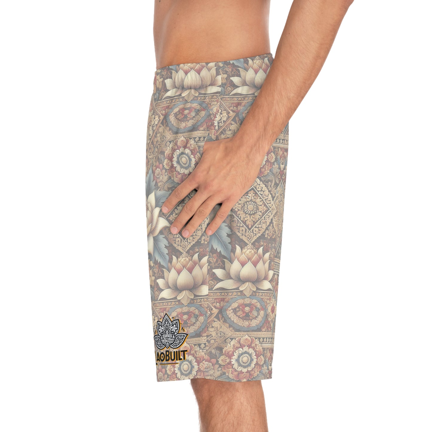 MEN'S LIGHT HERITAGE BLOSSOMS BOARD SHORTS