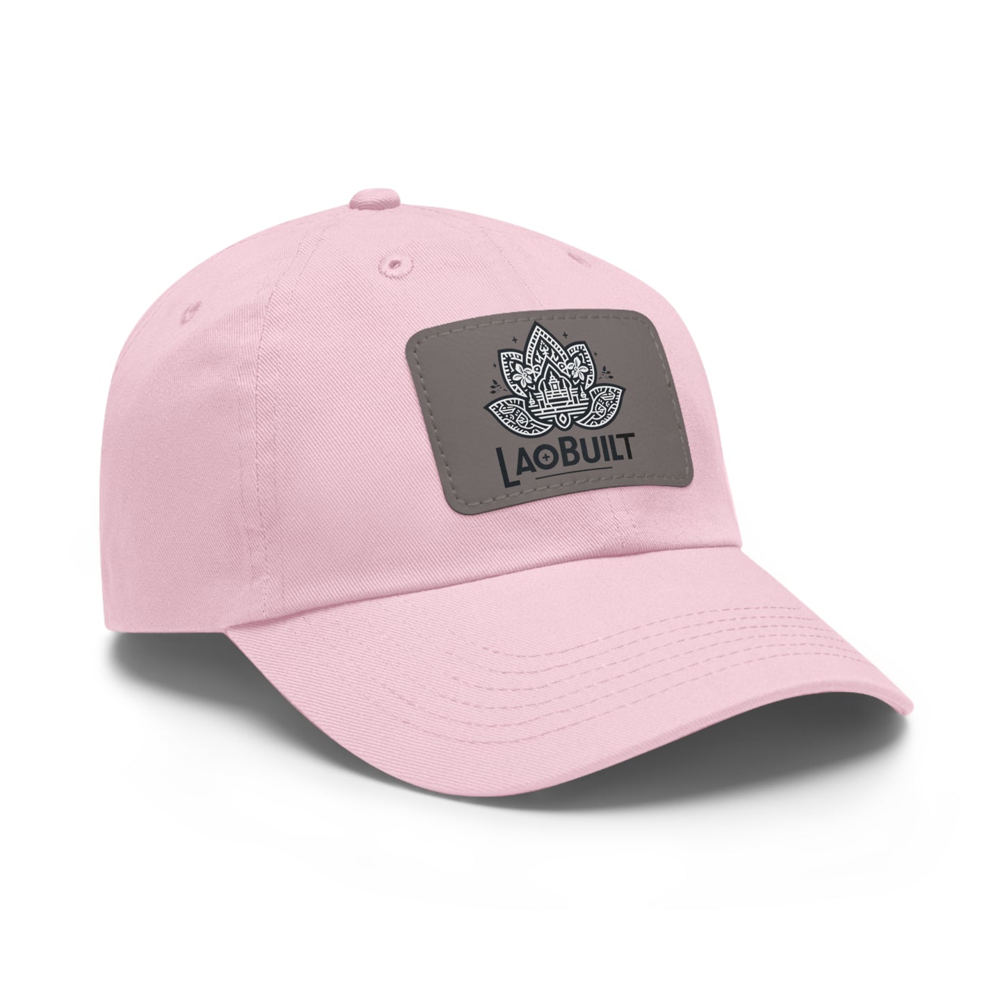 LAOBUILT HAT WITH LEATHER PATCH