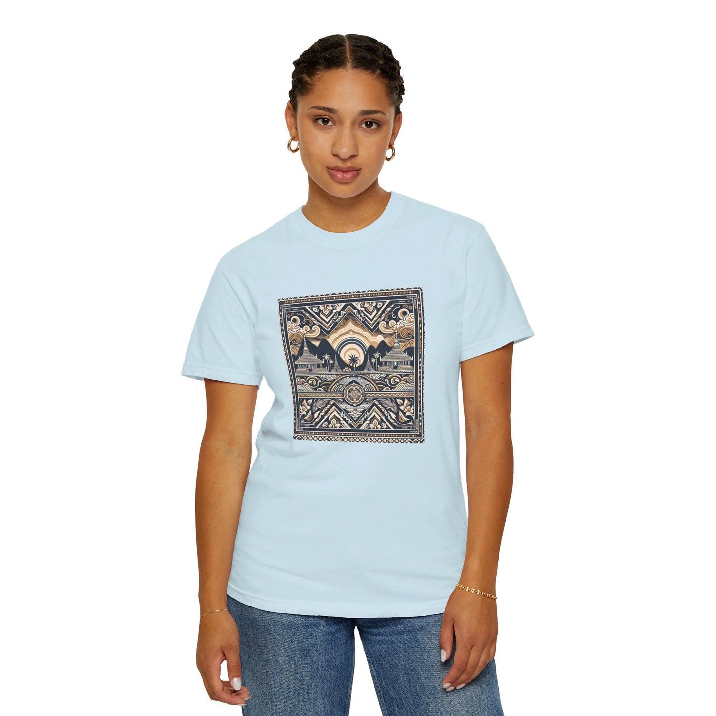 LAOBUILT HERITAGE MOSAIC T-SHIRT