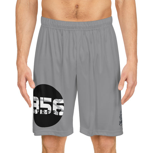 856 STREET BASKETBALL SHORTS (GRAY)
