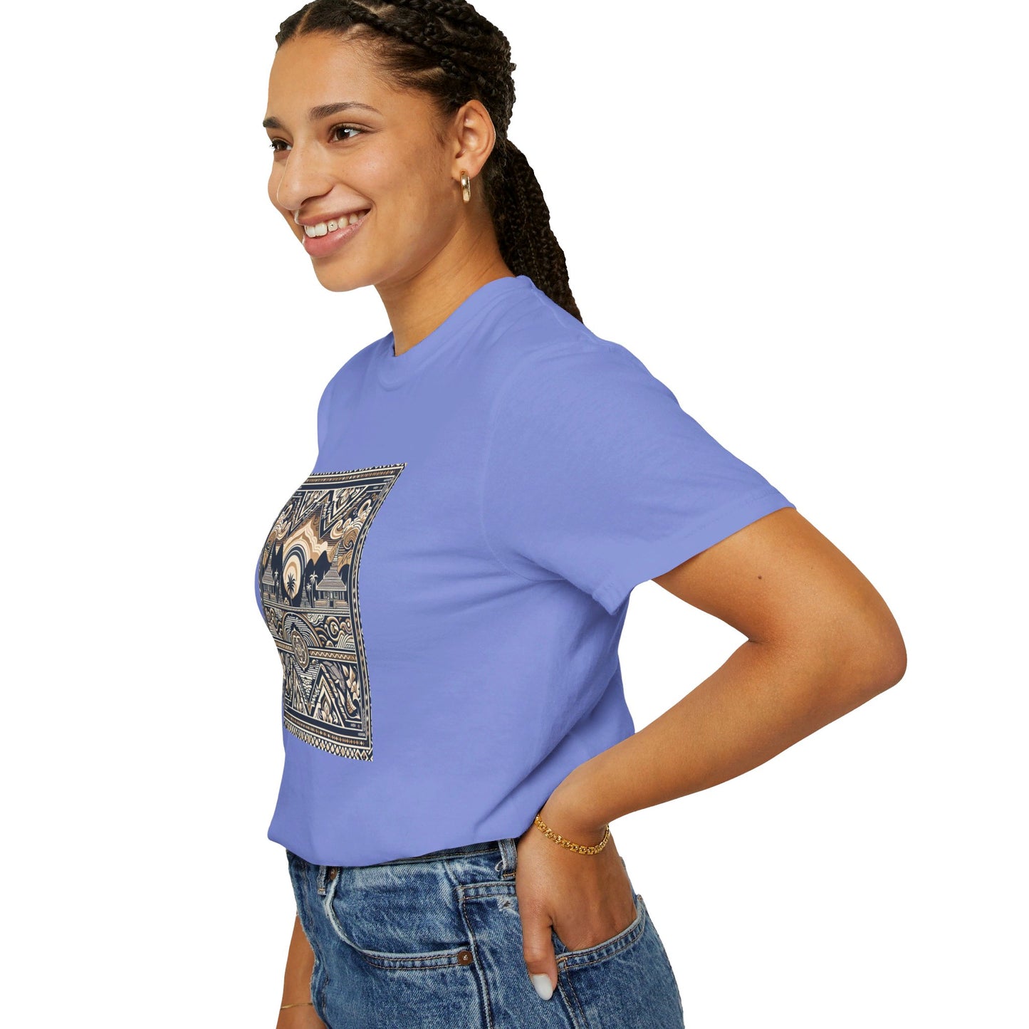 LAOBUILT HERITAGE MOSAIC T-SHIRT