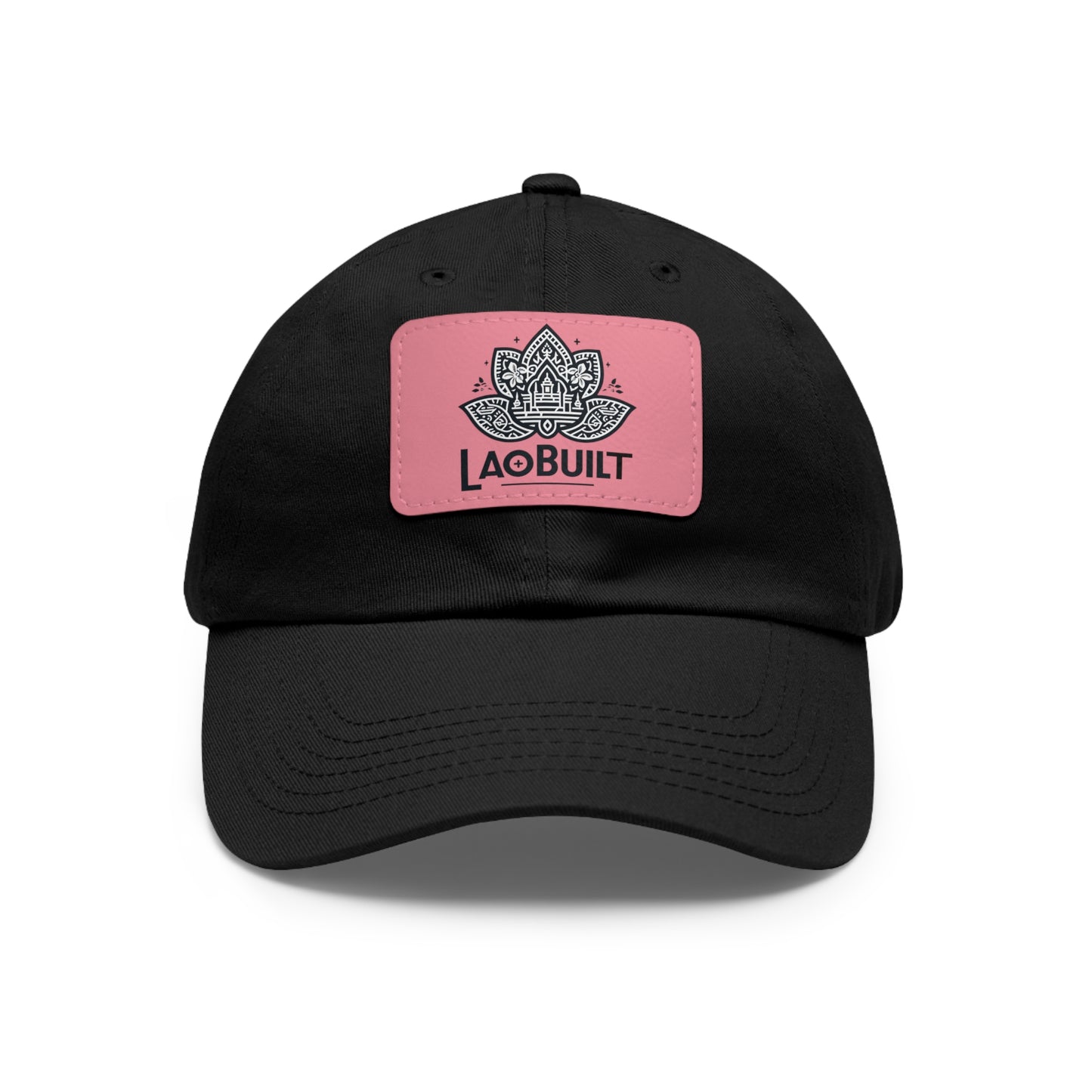 LAOBUILT HAT WITH LEATHER PATCH