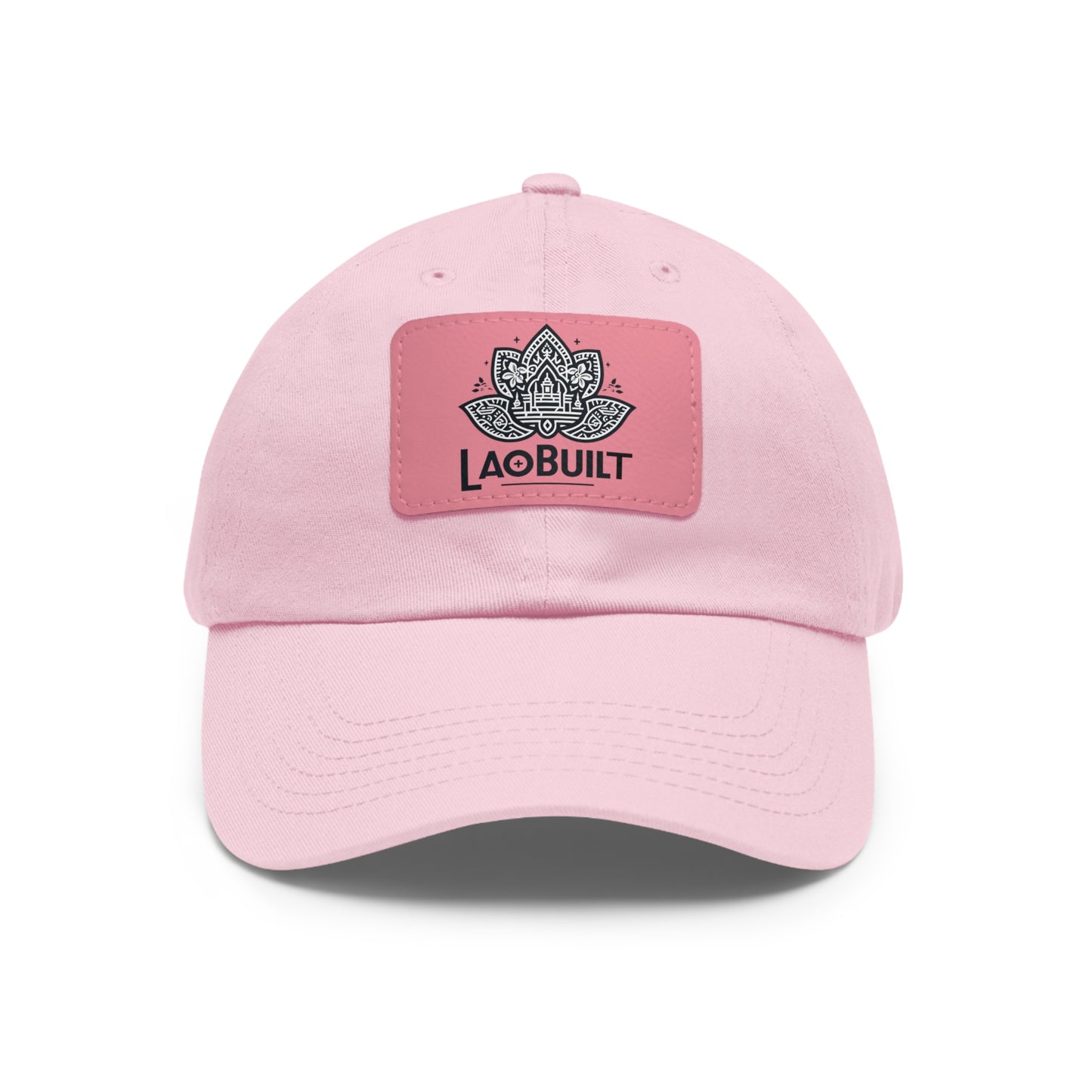 LAOBUILT HAT WITH LEATHER PATCH