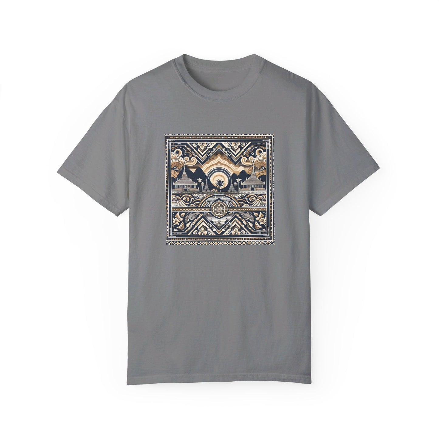 LAOBUILT HERITAGE MOSAIC T-SHIRT