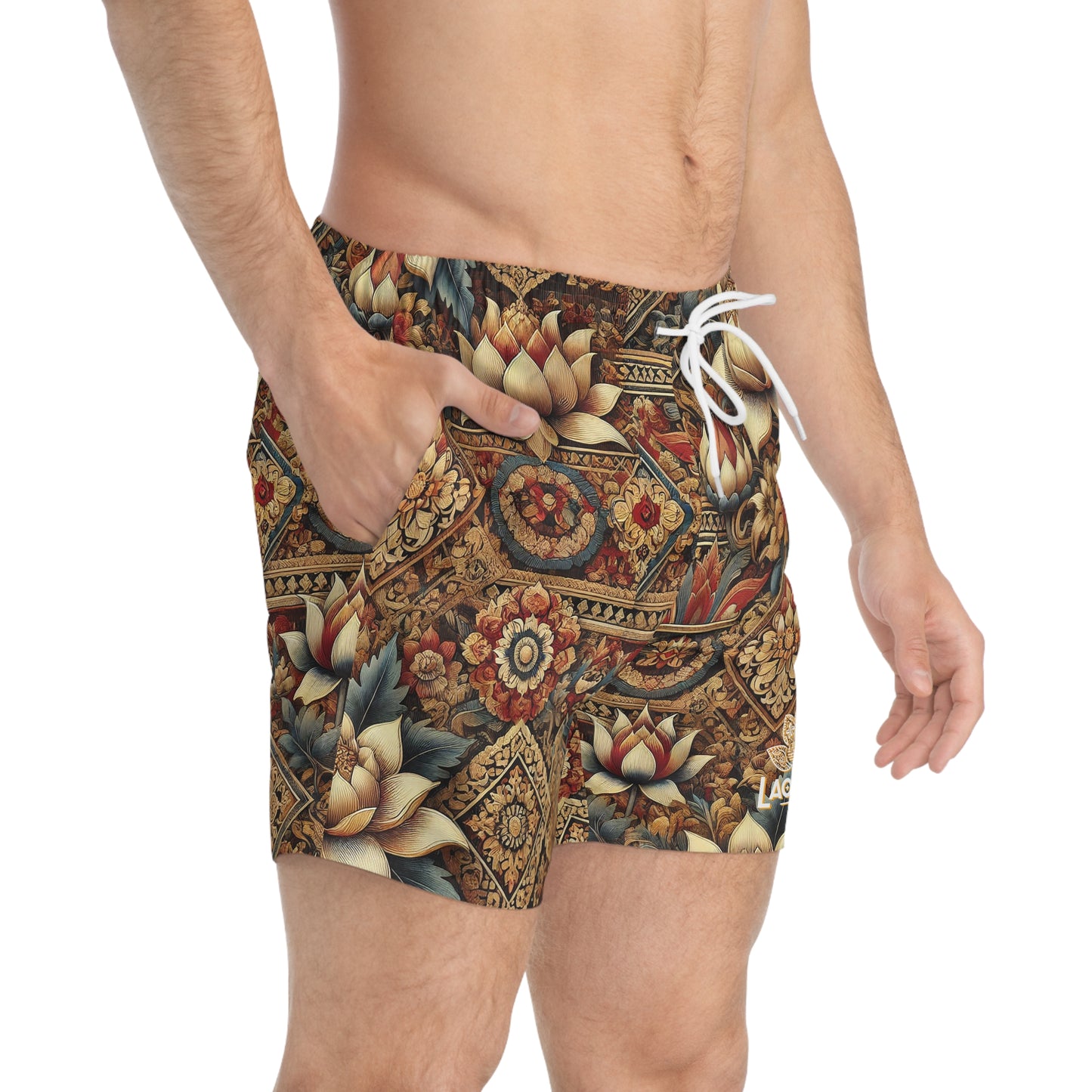 MEN'S HERITAGE BLOSSOM SWIM SHORTS