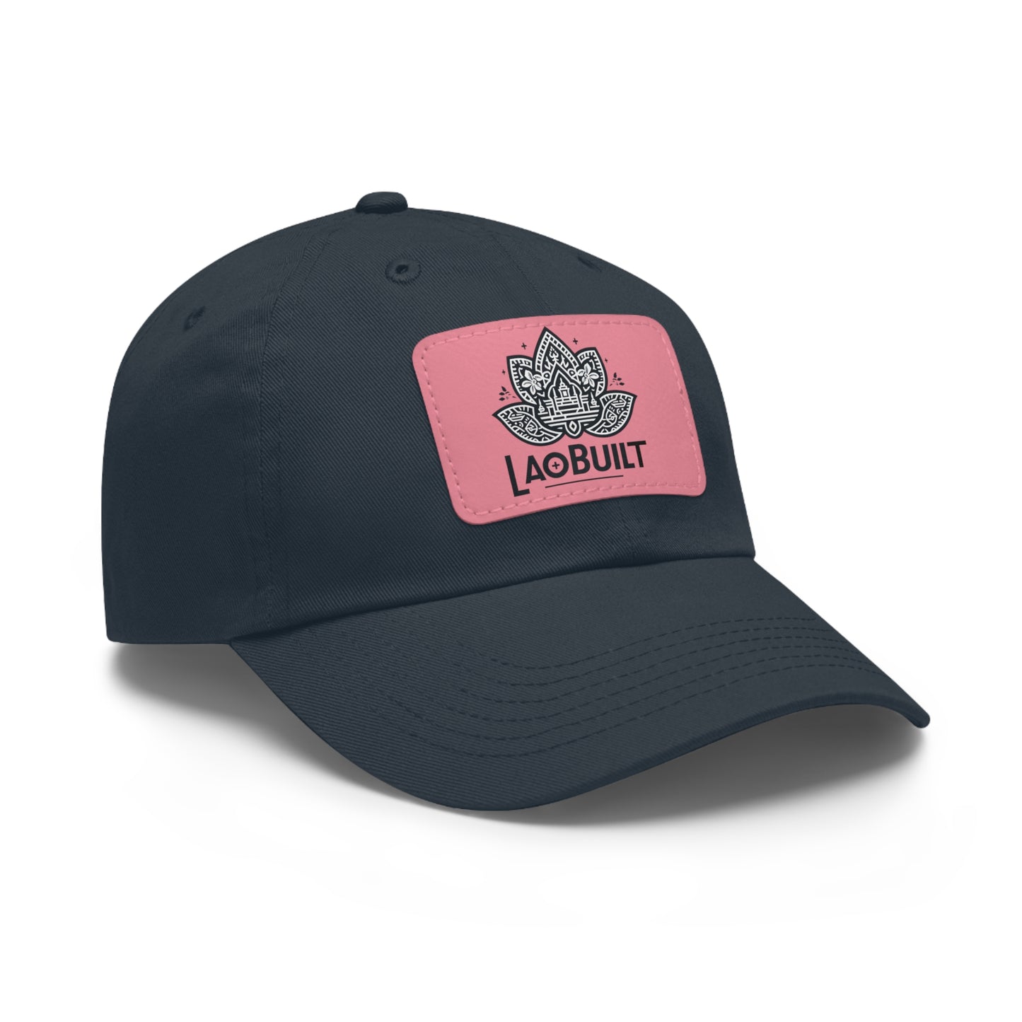 LAOBUILT HAT WITH LEATHER PATCH