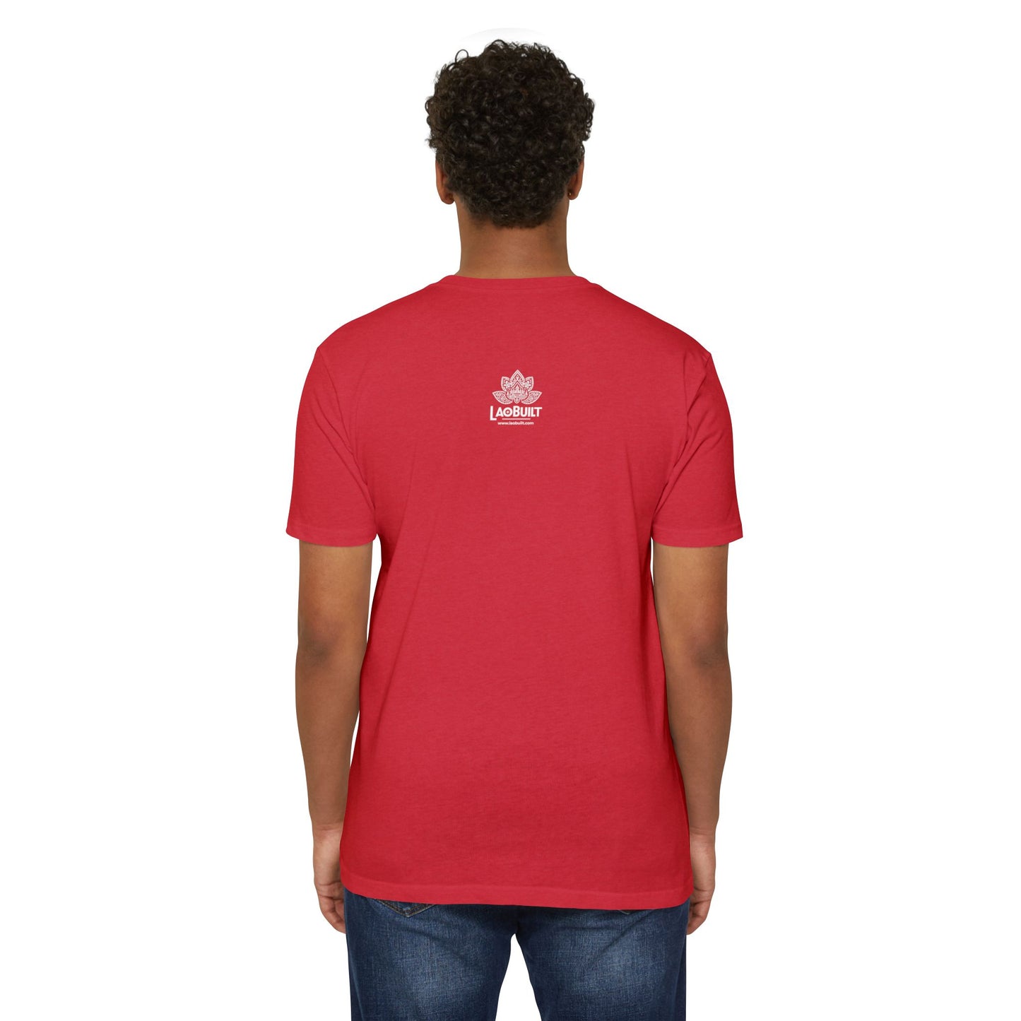 UNISEX LAOS SCRIPT JERSEY T-SHIRT