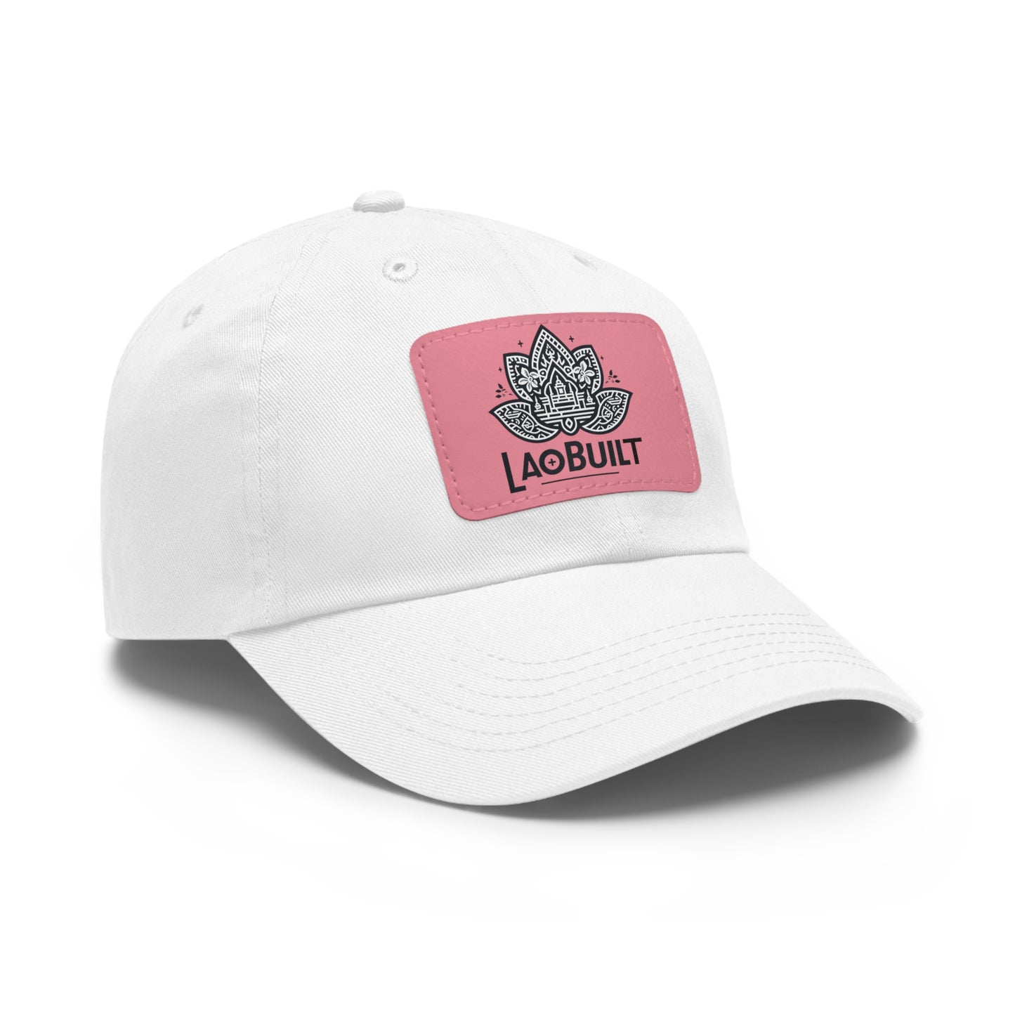 LAOBUILT HAT WITH LEATHER PATCH