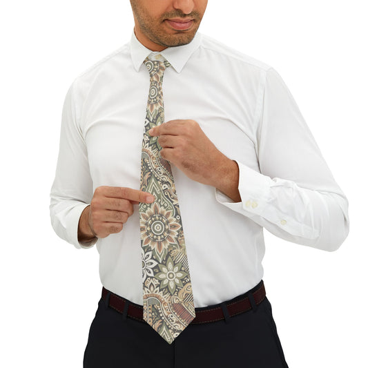 LAOBUILT CAMOUFLAGE NECKTIE