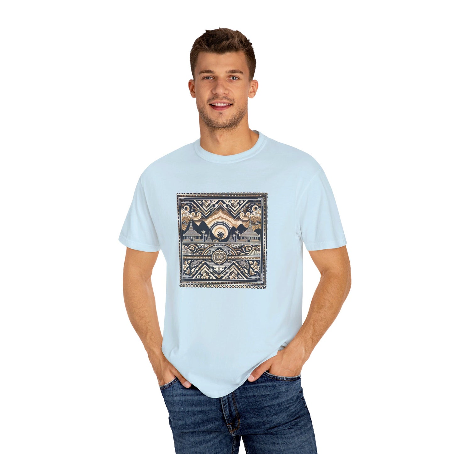 LAOBUILT HERITAGE MOSAIC T-SHIRT
