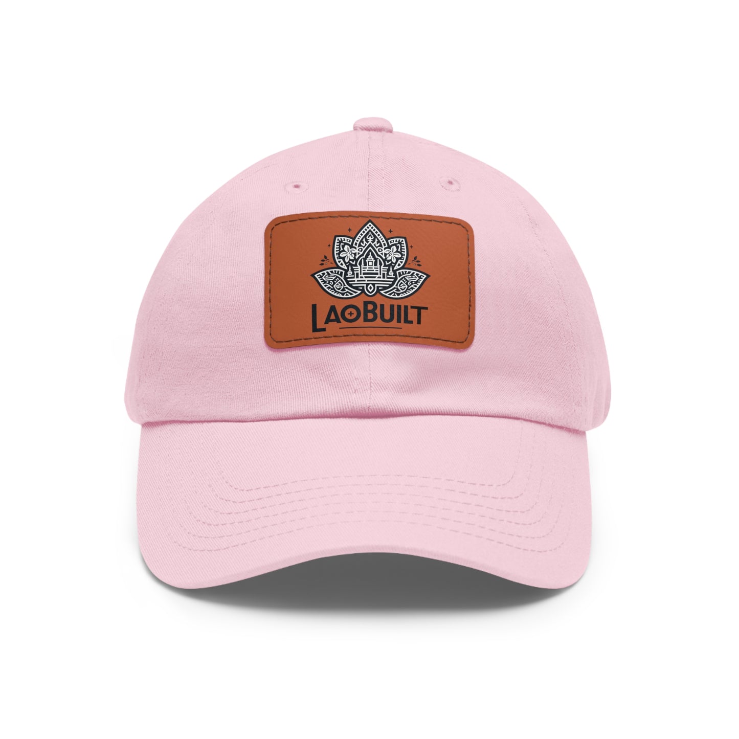 LAOBUILT HAT WITH LEATHER PATCH