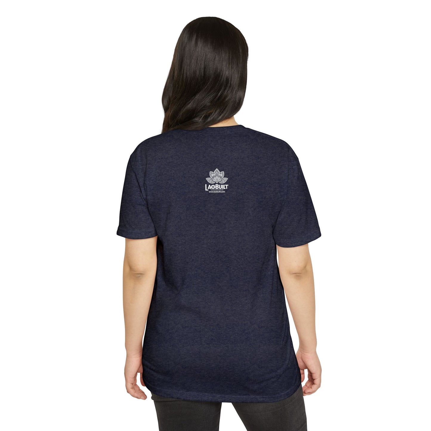UNISEX LAOS SCRIPT JERSEY T-SHIRT