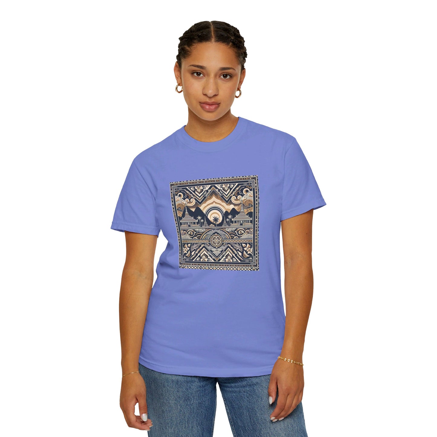 LAOBUILT HERITAGE MOSAIC T-SHIRT
