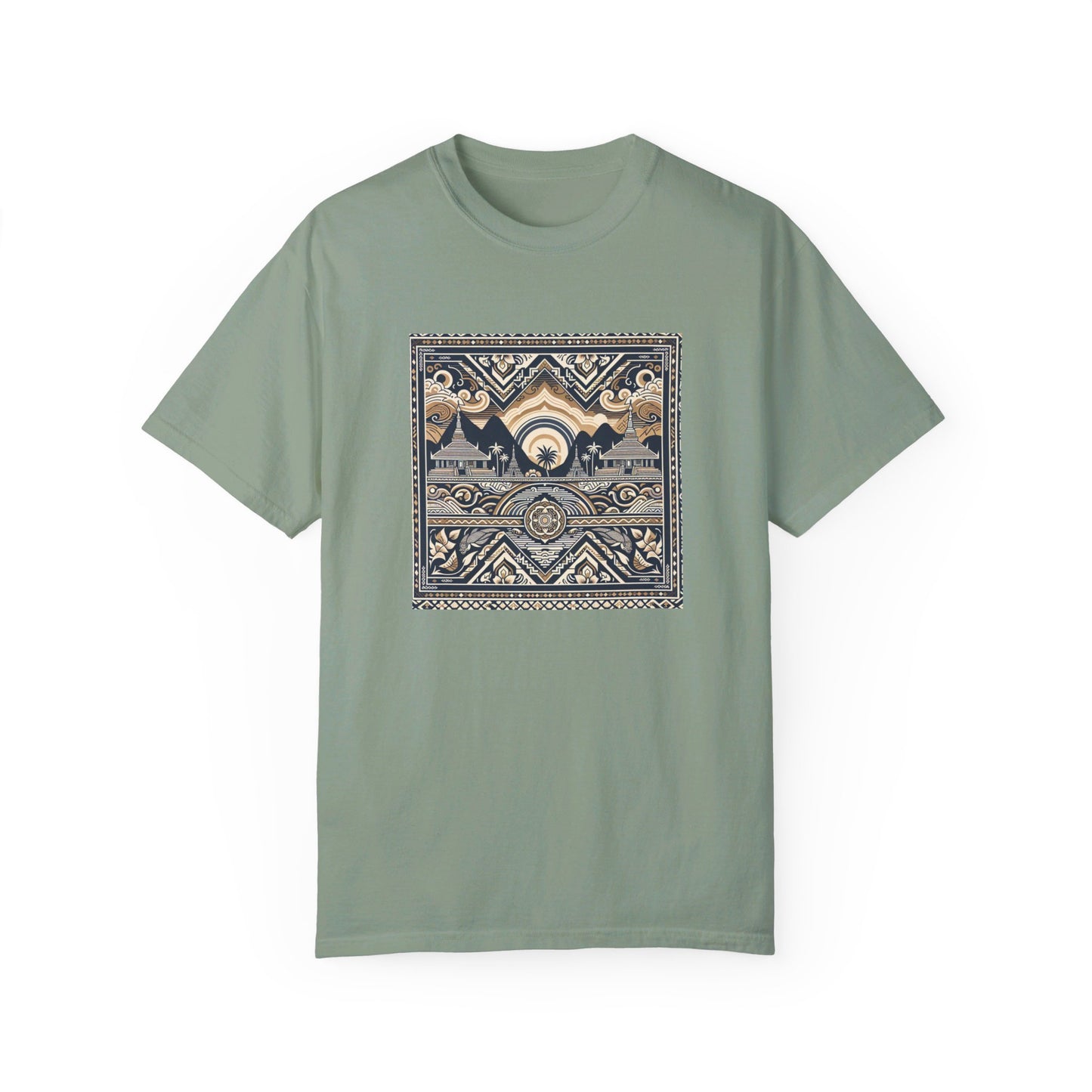 LAOBUILT HERITAGE MOSAIC T-SHIRT