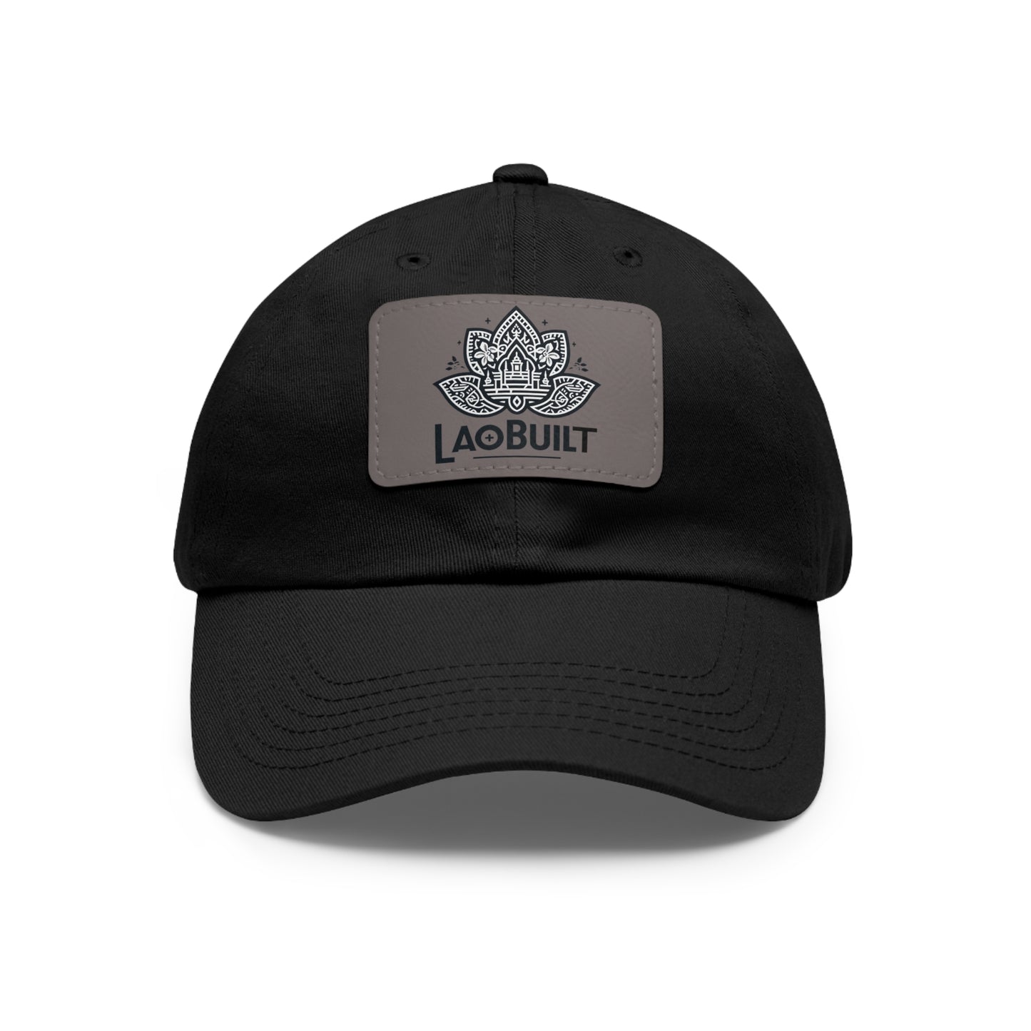 LAOBUILT HAT WITH LEATHER PATCH
