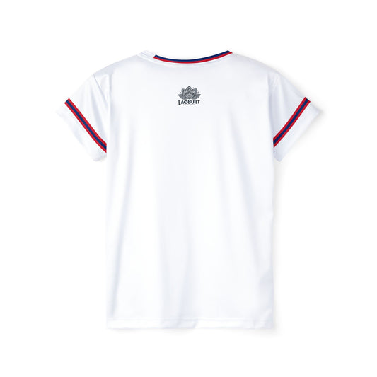 WHITE LAO RETRO WOMEN'S SPORTS JERSEY