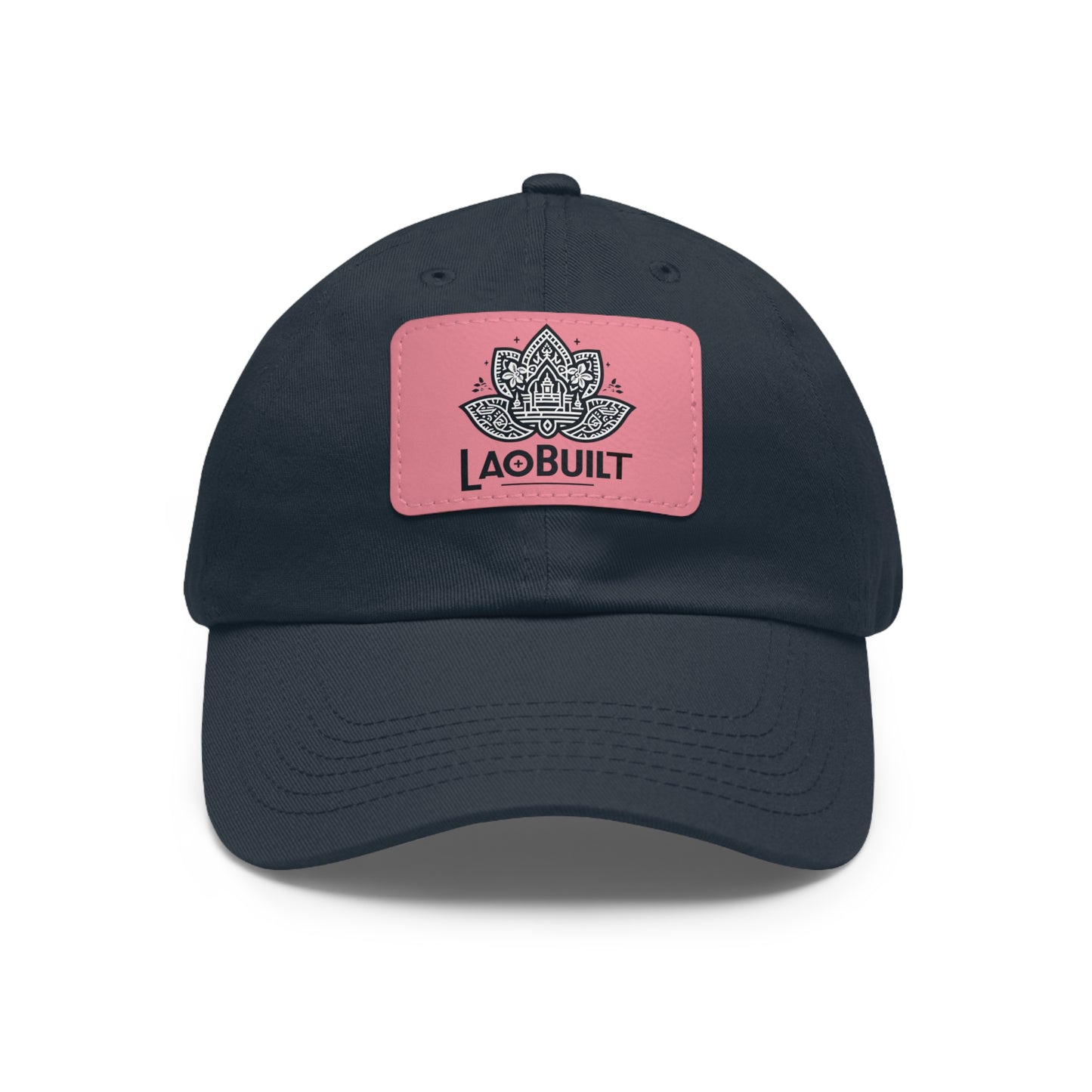 LAOBUILT HAT WITH LEATHER PATCH