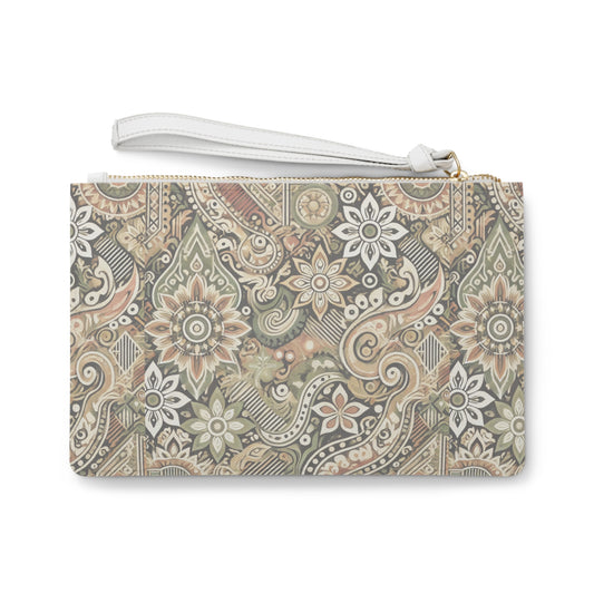 LAOBUILT CAMOUFLAGE CLUTCH BAG