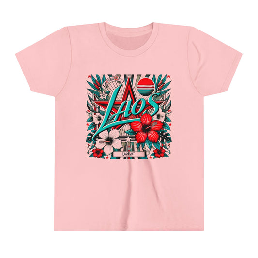 KID'S LAOS HIBISCUS/PLUMERIA EDITION T-SHIRT