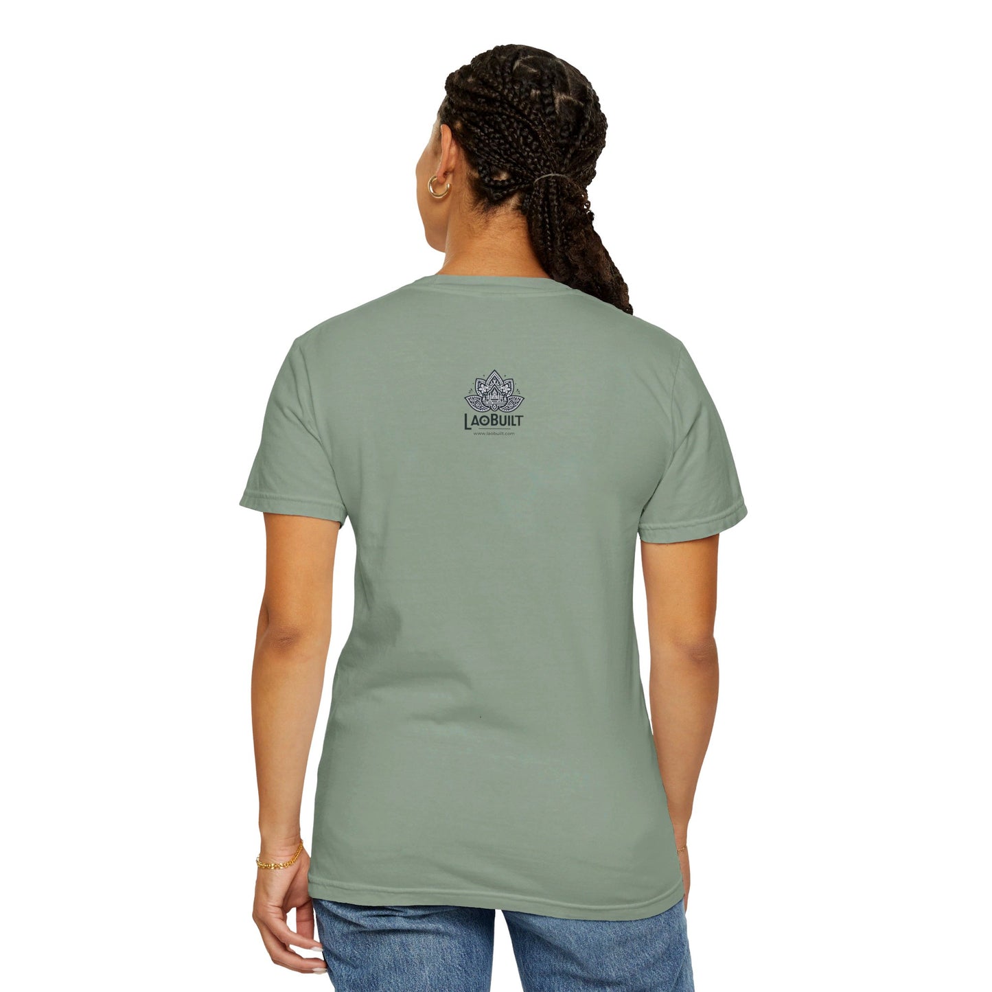 LAOBUILT HERITAGE MOSAIC T-SHIRT