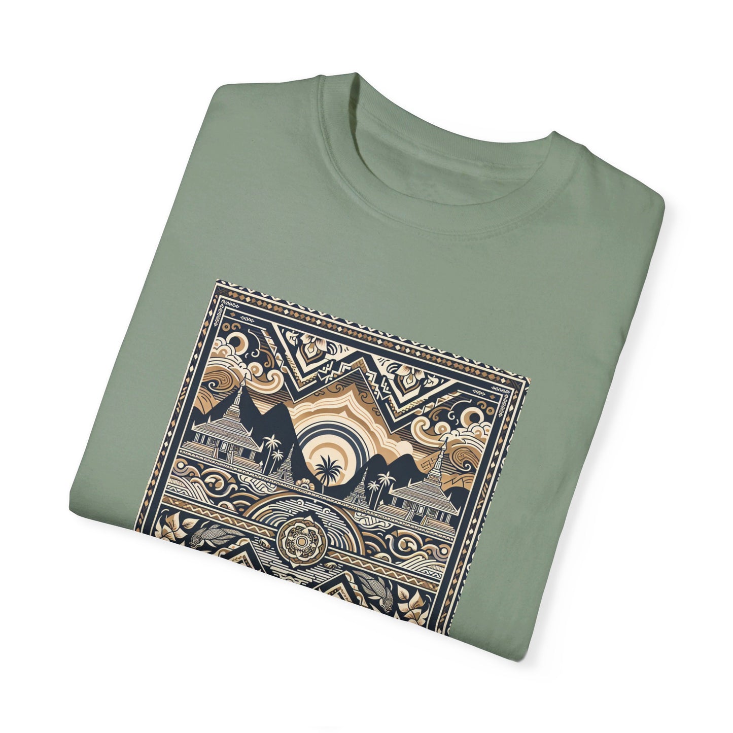 LAOBUILT HERITAGE MOSAIC T-SHIRT
