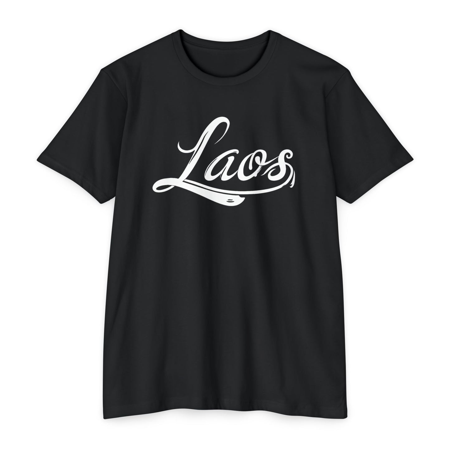 UNISEX LAOS SCRIPT JERSEY T-SHIRT