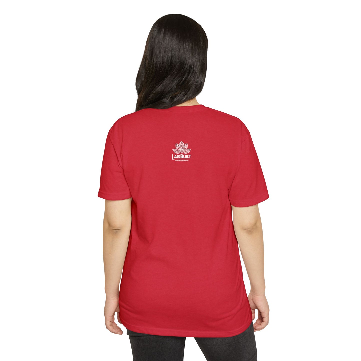 UNISEX LAOS SCRIPT JERSEY T-SHIRT