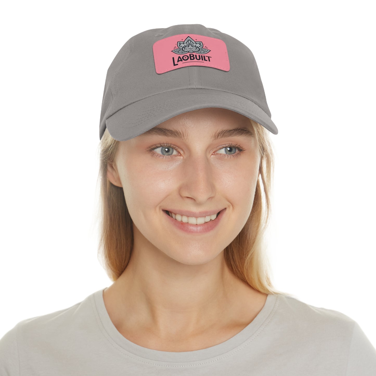 LAOBUILT HAT WITH LEATHER PATCH