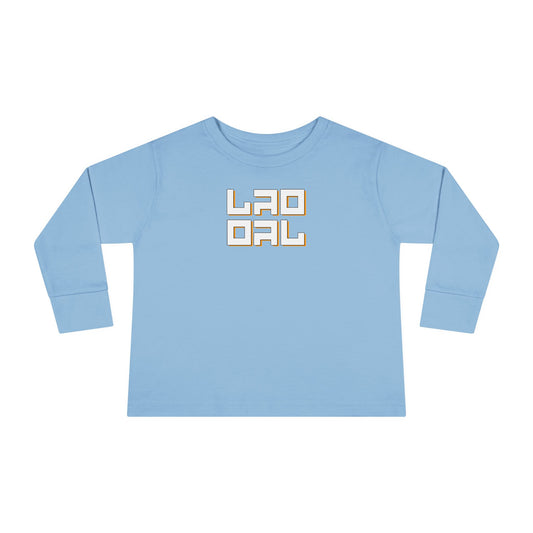 TODDLER'S LAO RETRO LONG SLEEVE TEE