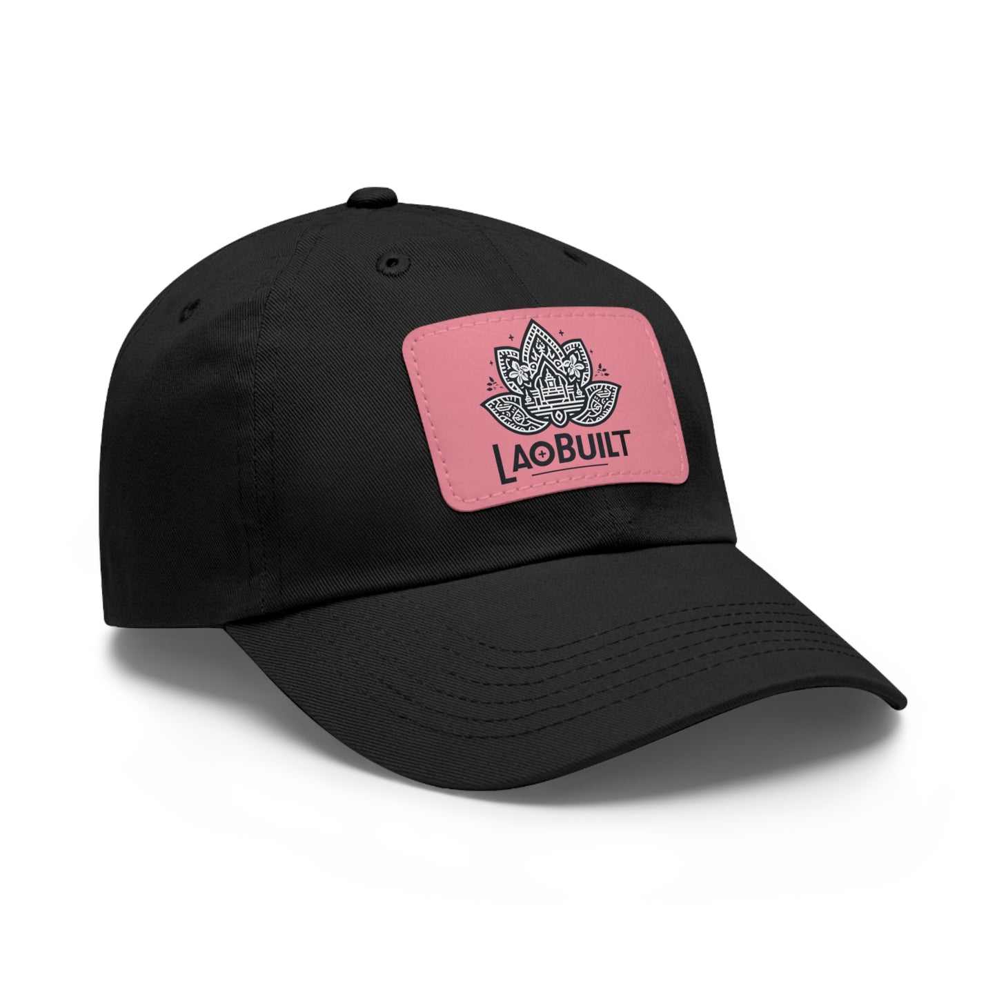 LAOBUILT HAT WITH LEATHER PATCH