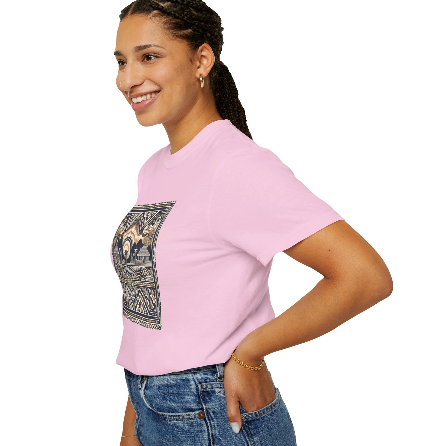 LAOBUILT HERITAGE MOSAIC T-SHIRT