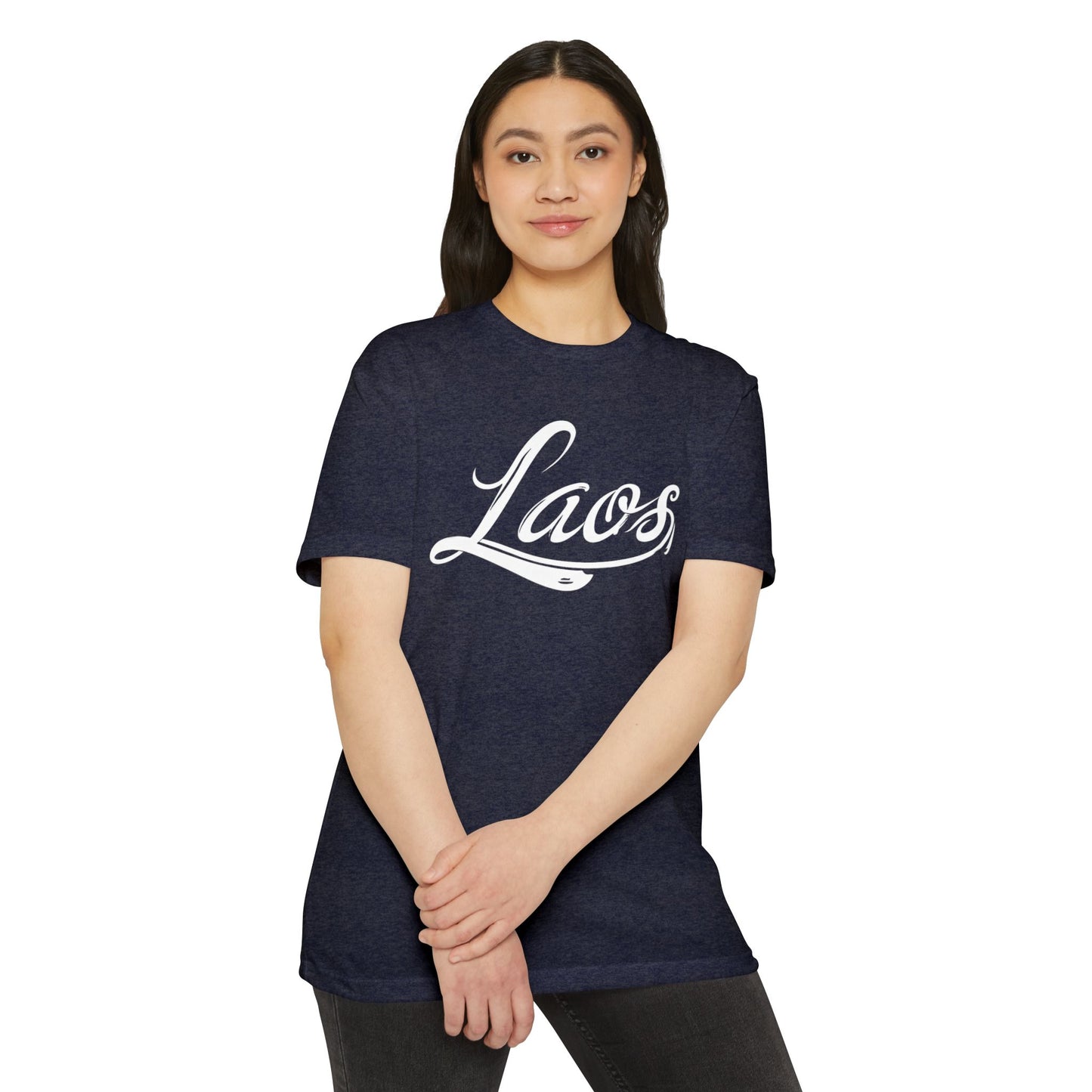 UNISEX LAOS SCRIPT JERSEY T-SHIRT