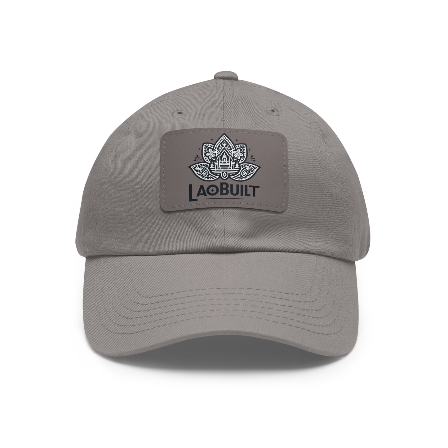 LAOBUILT HAT WITH LEATHER PATCH
