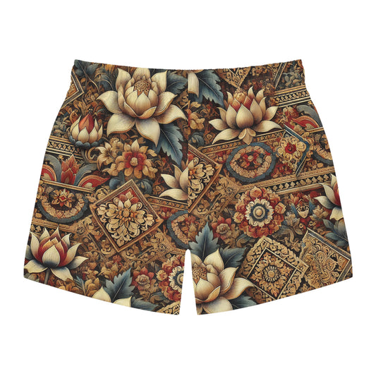 MEN'S HERITAGE BLOSSOM SWIM SHORTS