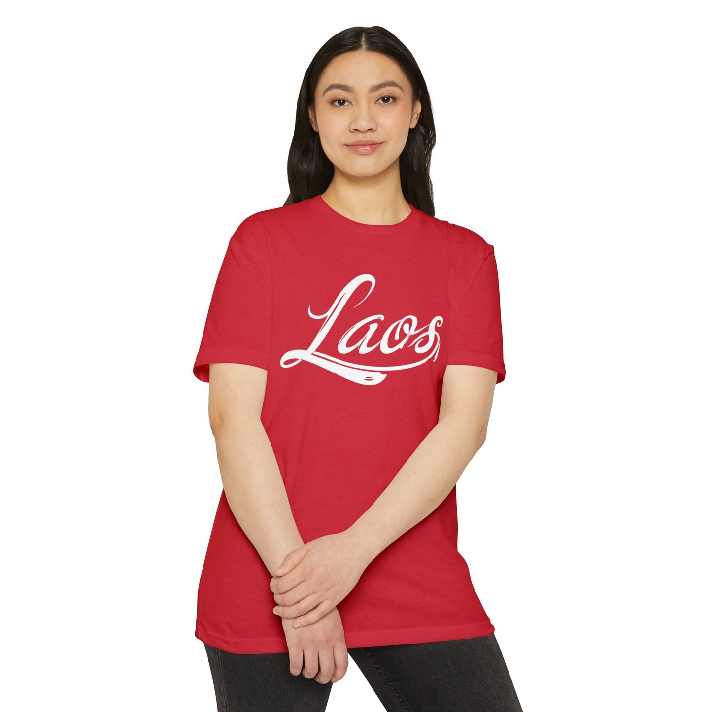 UNISEX LAOS SCRIPT JERSEY T-SHIRT