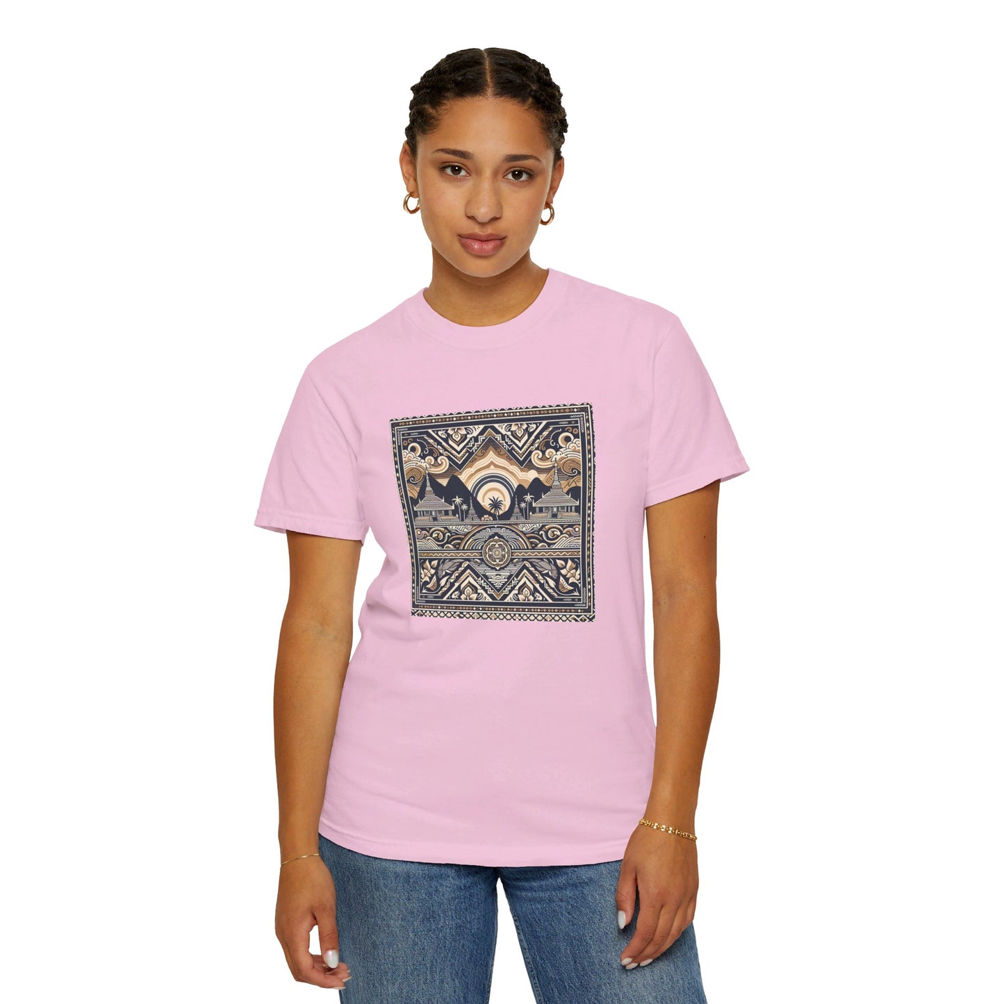 LAOBUILT HERITAGE MOSAIC T-SHIRT