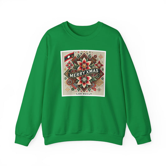 LAOBUILT FESTIVE LAOS XMAS SWEATSHIRT - SPECIAL EDITION
