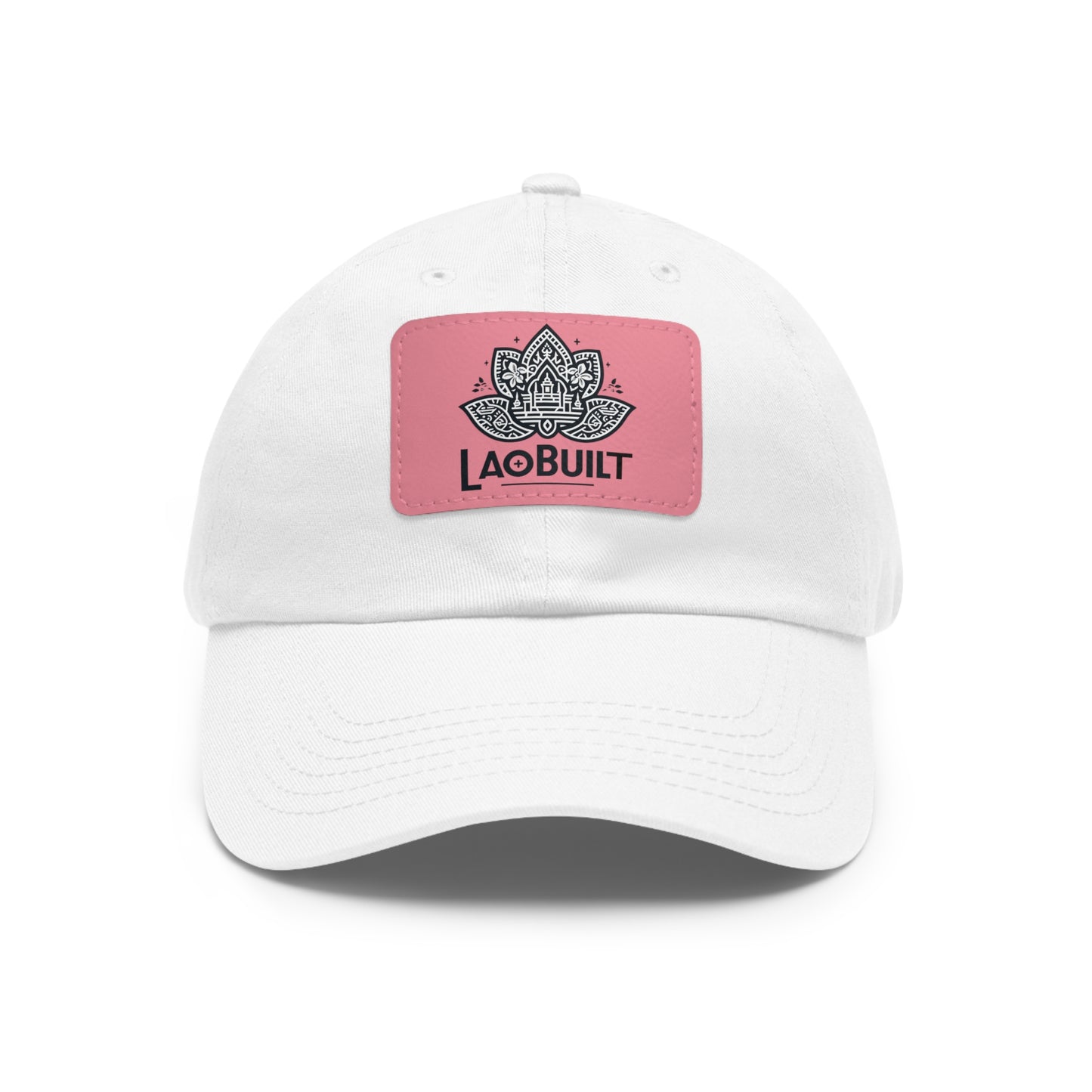 LAOBUILT HAT WITH LEATHER PATCH