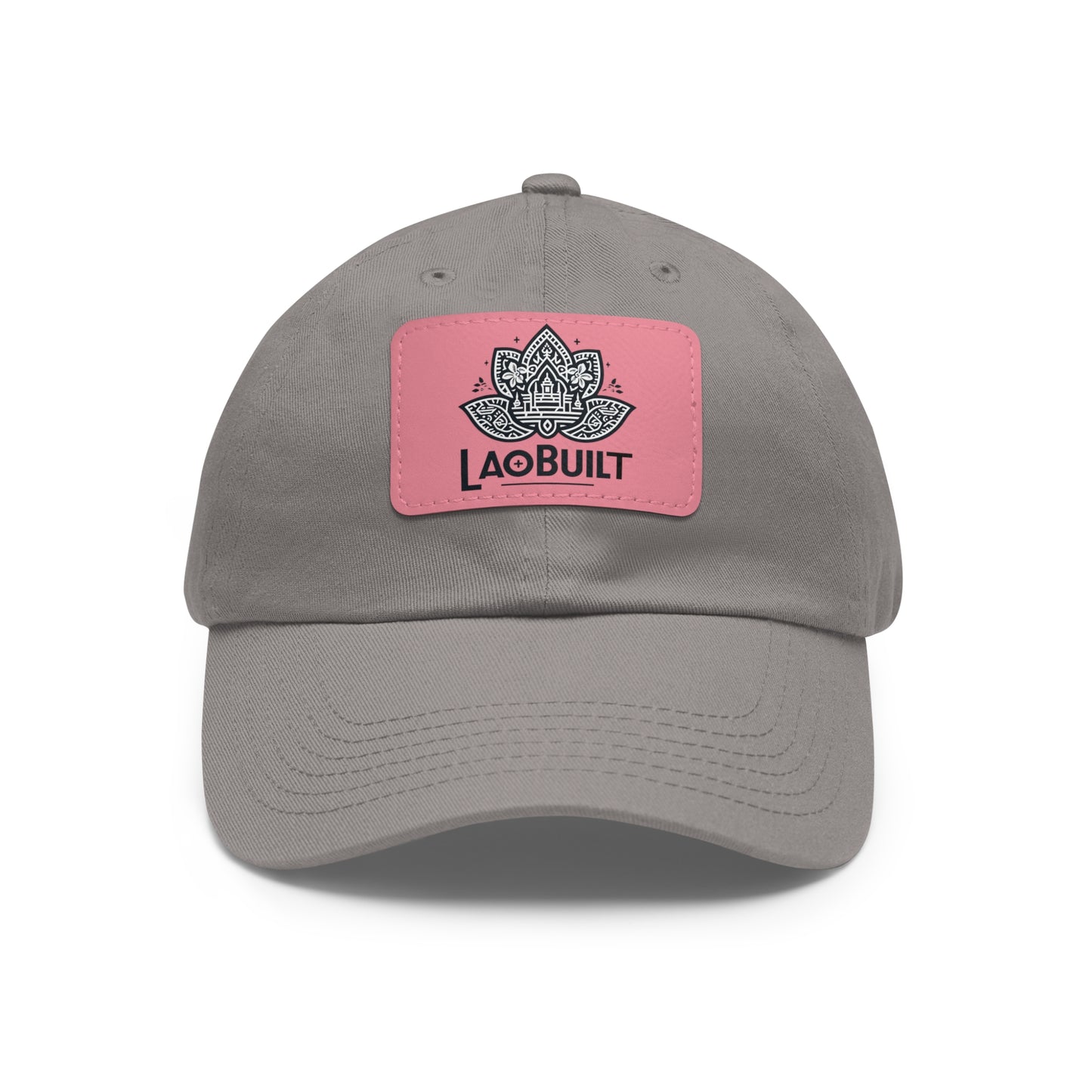 LAOBUILT HAT WITH LEATHER PATCH