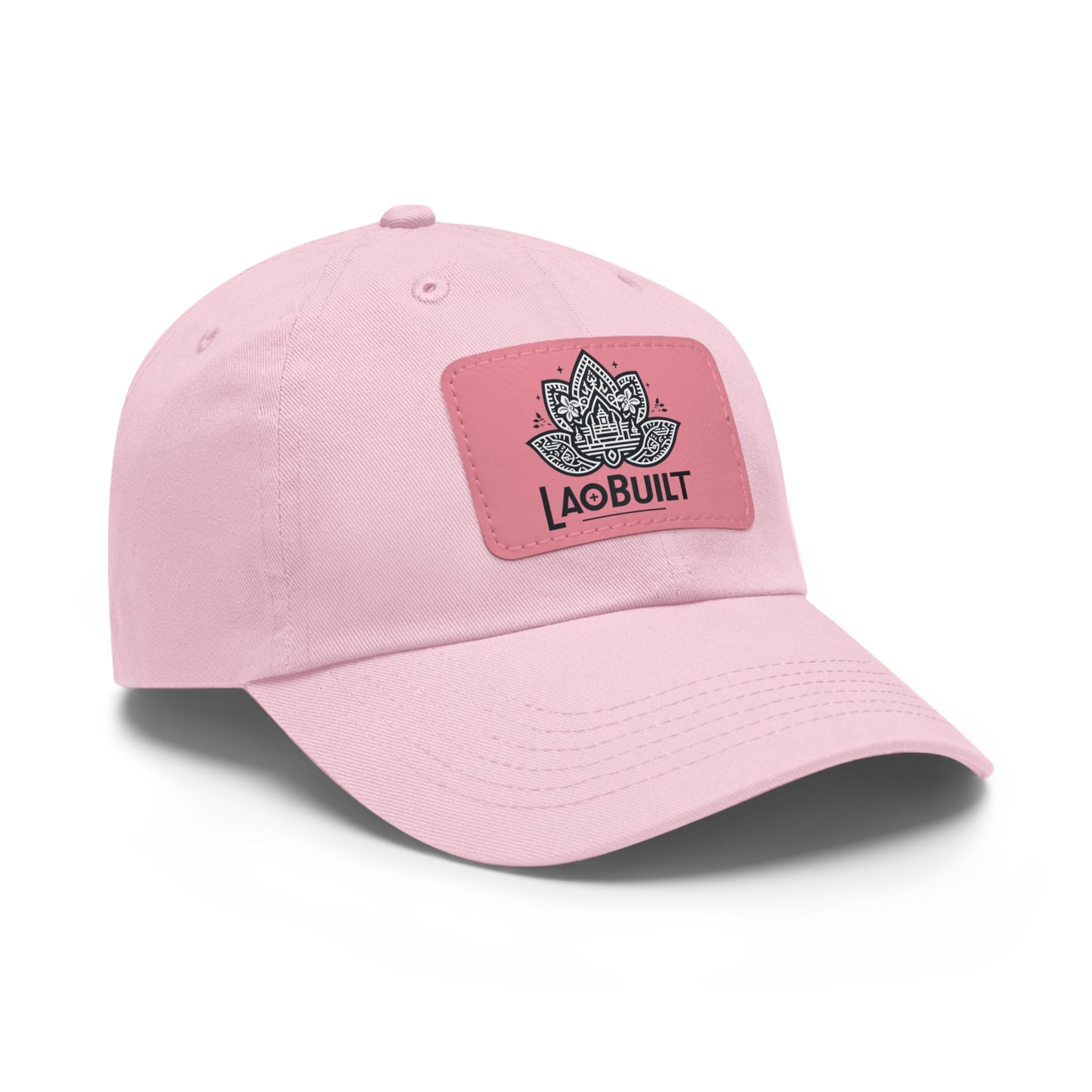 LAOBUILT HAT WITH LEATHER PATCH
