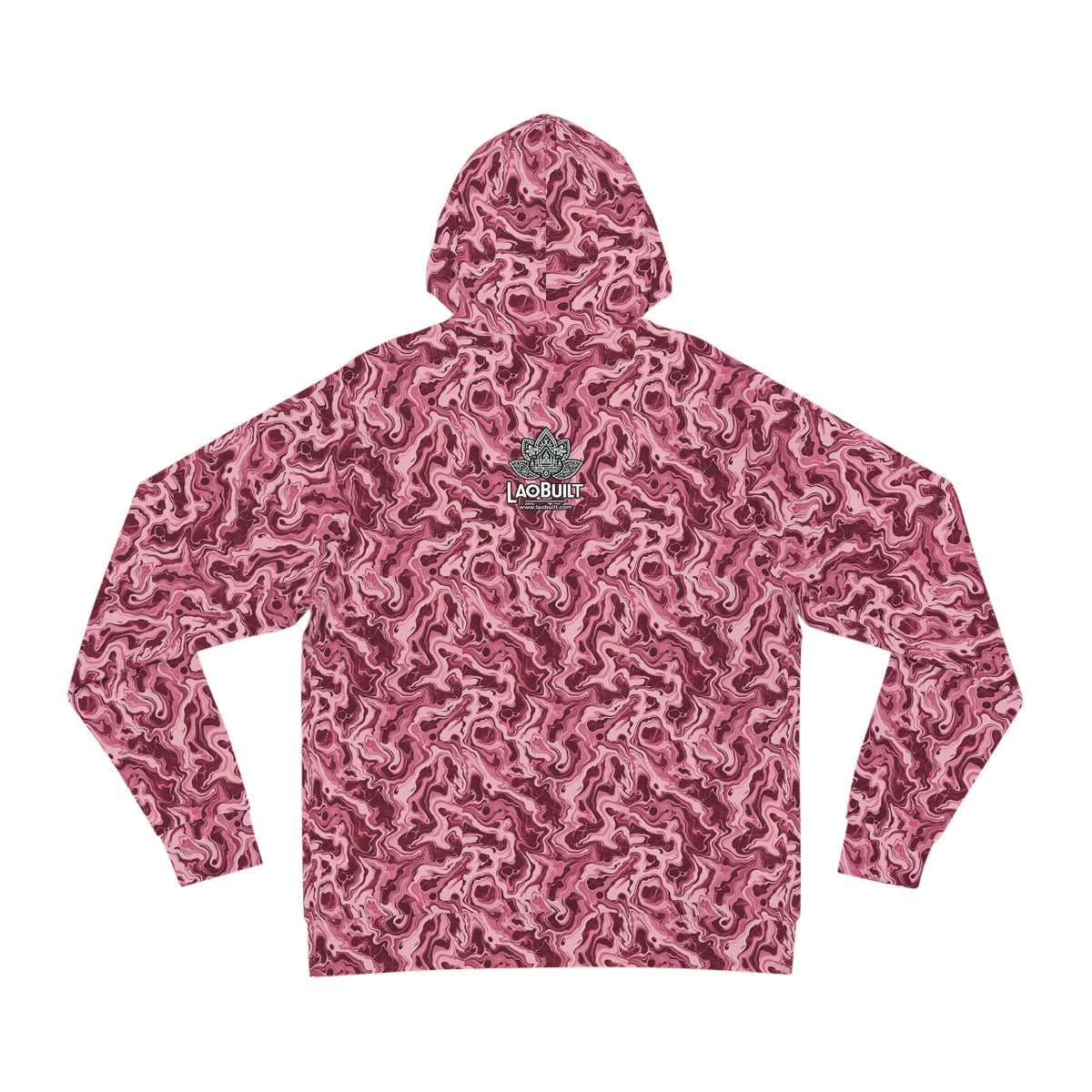 LAOBUILT PINK HOODIE