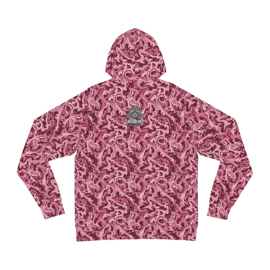 LAOBUILT PINK HOODIE