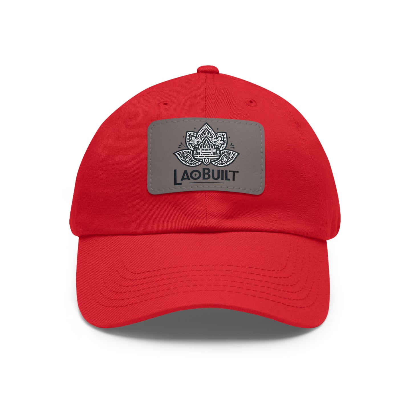 LAOBUILT HAT WITH LEATHER PATCH