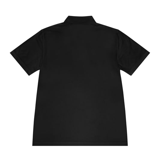 MEN'S LAOBUILT SPORT POLO SHIRT (BLACK)